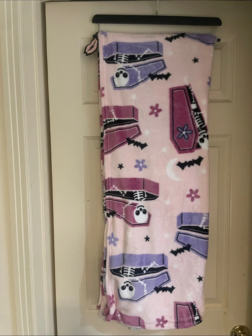 Betsey Johnson Skeleton Blanket
